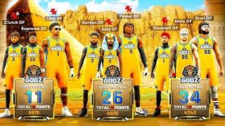 FIRST EVER DF BASKETBALL GODZ ROYALE EVENT! Which DF TEAM can get the HIGHEST WIN-STREAK? NBA2K21