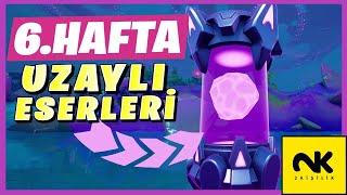 Fortnite Uzaylı Eserleri Lokasyonları (6. Hafta) - Efsanevi Uzaylı Asker Tarz Değiştirme