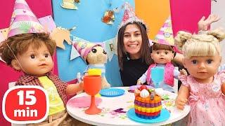 Ayşe ve Gül ile hamur oyunları. Play Doh etkinlikleri