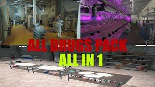 [QBCore/ESX ] All Drugs Pack - All in 1