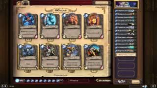 Hearthstone — letsplay #1 — первое знакомство: открываю классы