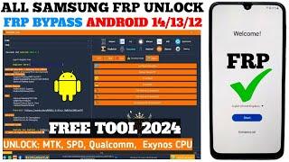 ALL Samsung FRP Bypass 2024, Samsung Google Account Lock Remove Android 14/13/12 | FREE Tool 2024