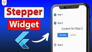 Flutter Tutorial - Stepper Widget [2022]