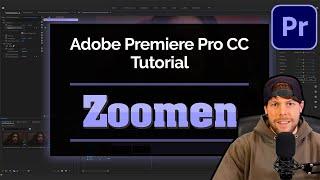 Adobe Premiere Pro CC 2020 | 4K Tutorial | Zoomen / Skalieren [Deutsch]