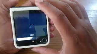 SAMSUNG Galaxy Z Flip 5: How to open Instagram from Cover Screen (Android 13)