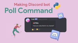 How to make poll commands for Discord Bot using Discord py