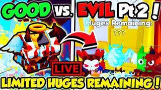 (LIVE) GOOD vs. EVIL PART 2  *UPDATE* in PET SIMULATOR 99!! (Roblox)