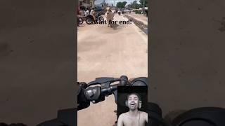 thoppi reacting Rider video  #animals #thoppi #malayalam #kgf3soon #shorts #short #rider