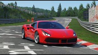 Ferrari 488 GTB - Nordschleife World Record 7:03:432 - Assetto Corsa