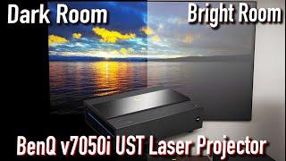 BenQ V7050i 4K UST Laser Projector Performance Review