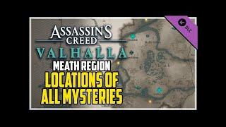 Assassin's Creed Valhalla All Mysteries Meath 4k