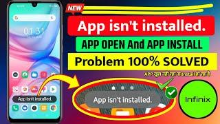 Fix App Isn't Installed Error in Android | Infinix App Isn't Installed Problem Solved