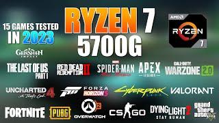 AMD Ryzen 7 5700G (Vega 8) - Gaming Test in 2023