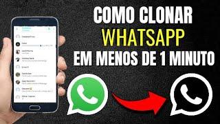 Como CLONAR WhatsApp só com o número sem notificação ATUALIZADO 2023  (Não repitam em casa) 