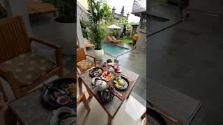  7 Million Rupiah Expensive Villa in Bali  #foodie #food #bali  #villa #shortsfeed #fyp #reels