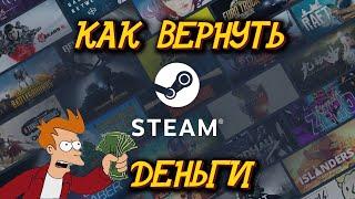 Как вернуть деньги в Steam   Как вернуть деньги за любую игру 