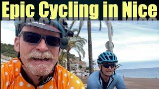 Epic cycling in Nice, France -Col du Eze, Col de la Madone, Col du Turini,  La Colmiane