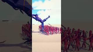 GIANT SAMURAI vs 50x SNAKE ARCHERS in TABS #gaming #tabs #games #ratgamer #shorts