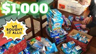 $1,000 Vintage Playmobil Haul! Estate Sale