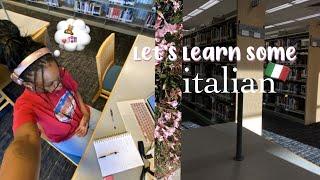 so i finally started learning italian | anamuri