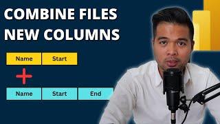 Combine Files with NEW COLUMNS EASILY using this METHOD // Beginners Guide to Power BI