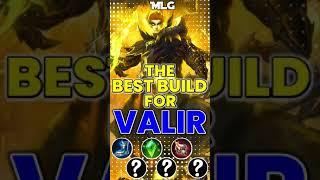 Best Build For Valir! Mobile Legends #shorts