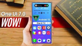 SAMSUNG ONE UI 7.0 ANDROID 15 - Top 7 Features️‍!!