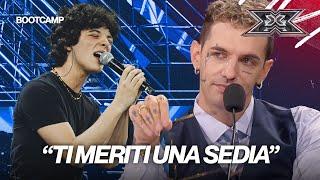 Tutti in piedi per Lorenzo Salvetti e “Destri” di Gazzelle a X FACTOR 2024 | BOOTCAMP