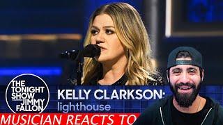 Kelly Clarkson | Lighthouse on The Tonight Show | Musician's Reaction