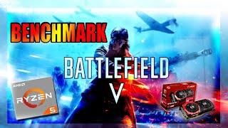 Ryzen 5 1600 & RX 580 I Battlefield V Ultra Settings Benchmark