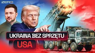 DONALD TRUMP WSTRZYMUJE DOSTAWY BRONI. CZY UKRAINA PORADZI SOBIE Z ROSJĄ? | MILITARNE ZERO