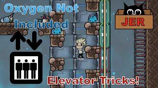 Elevators in Oxygen Not Included