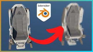 Lets investigate Star Citizen 3D models of Cockpit Seats for Blender