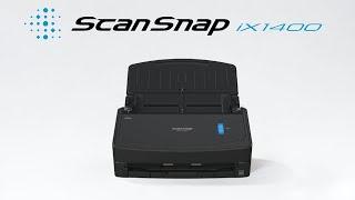 ScanSnap iX1400 – Simple, One-Touch Button Document Scanner