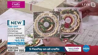 Anna Griffin Christmas China Cabinet CardMaking Kit