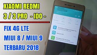Xiaomi Redmi 3/3 Pro Fix 4G LTE Miui 8 / Miui 9 Update 2018