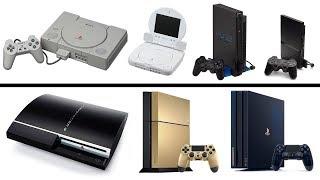 All PlayStation Console Generations Unboxing (1994-2019) PS1, PS2, PS3, PS4