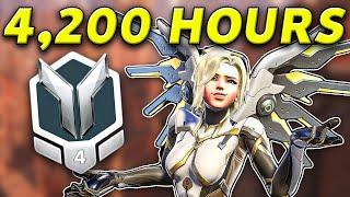 This MERCY has 4200 HOURS but still SILVER... (Overwatch 2)