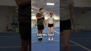 Focusing on technique in our tumbling!