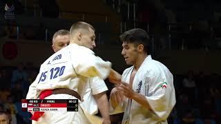 Drozd Aleksandr (Russia) vs Asadi Amin Mohammad (Iran) Final Men -80 kg