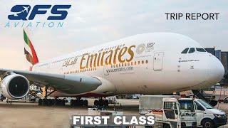 Emirates A380 transatlantic First Class - Milan to New York