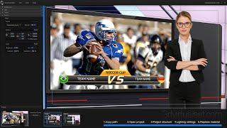 Video Tutorial - Using Virtual Studio 113A in NewTek TriCaster® (Virtual Set Editor)