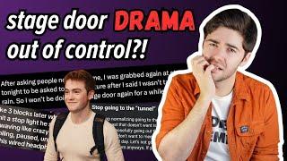 we need to talk about STAGE DOOR safety | danger behind the drama with Kit Connor, Hadestown + more