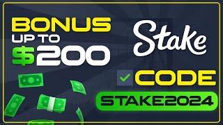 Stake Promo Code | UP TO $200 Deposit Bonus | Stake Promo Code "STAKE2024"