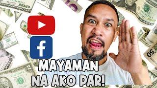 Estimated Earning on Facebook and YouTube