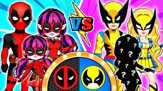 DEADPOOL & WOLVERINE: Disney Princess Become Parents | Best DIY Paper Dolls Fashion