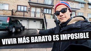 ASÍ es vivir en la RENTA MÁS BARATA de CANADÁ!!