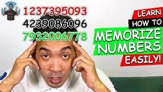 LEARN: How To Memorize Numbers EASILY [Memorization Technique] | Learn With Putra