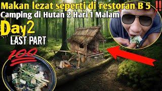 Camping di Hutan, ada gubuk SERAM‼️masak lezat hasil alam #algonzhalie #survival @AlgonZhalie