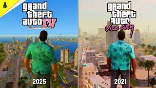 GTA VC Nextgen vs GTA Vice City - Details and Physics Comparison